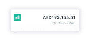 Total revenue card